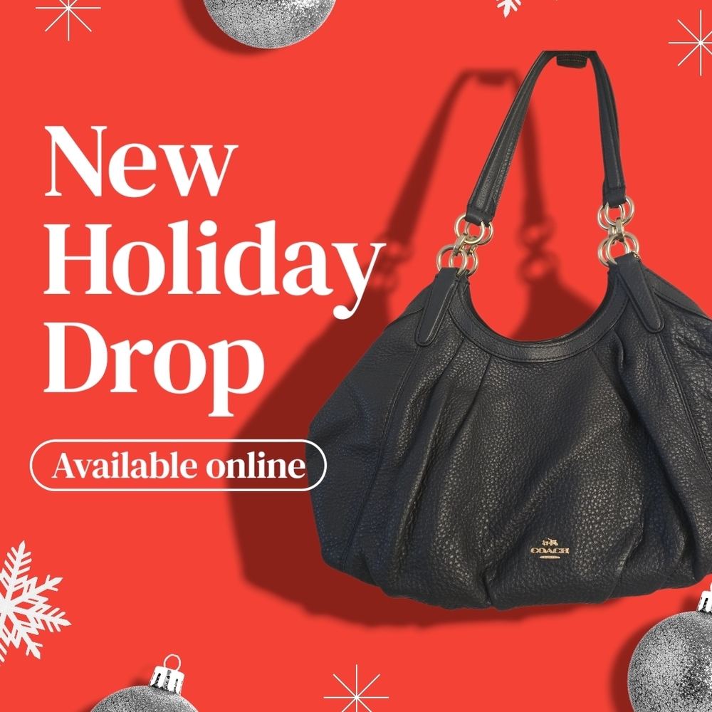 Coach Blue Leather Women's Bag